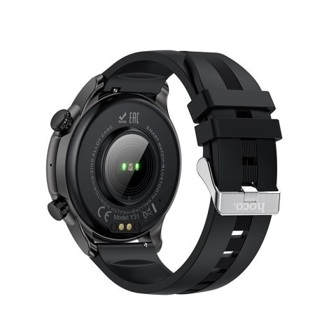 Smartwatch Hoco 1,46" TFT IP67 z funkcją rozmowy Y31 czarny