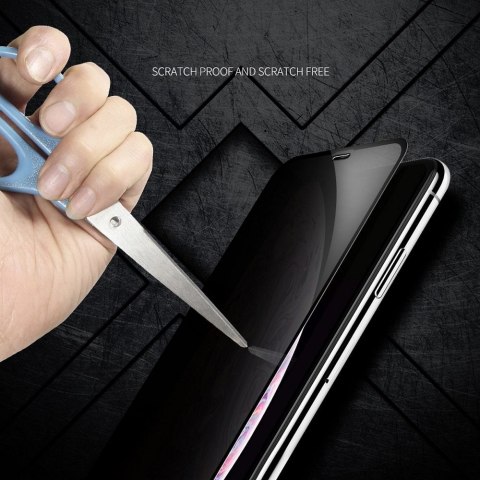 Szkło hartowane X-ONE Full Cover Extra Strong Privacy - do iPhone 16 Pro Max/17 Pro Max (full glue) czarny