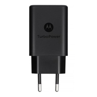MOTOROLA oryginalna ładowarka sieciowa Typ C TurboPower 15W SC-32 czarna bulk