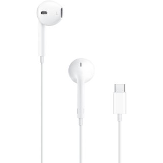 Oryginalne Słuchawki przewodowe douszne Apple A3046 MYQY3ZM/A USB C blister białe