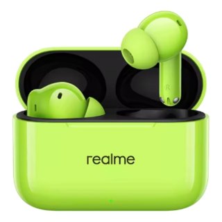 Słuchawki bezprzewodowe douszne Realme Buds T200 zielone