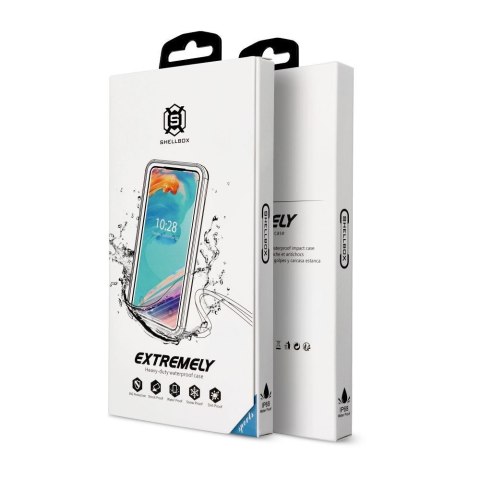 Etui na Samsung S26 PLUS wodoodporne Shellbox Mars z metalowym ringiem czarne