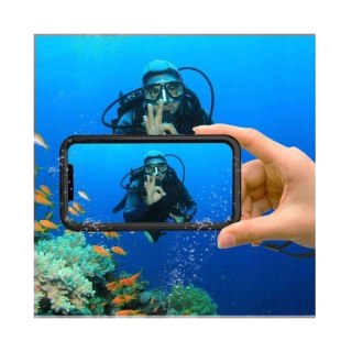 Etui na iPhone 16 PRO Shellbox Dot wodoodporne zgodne z MagSafe czarne