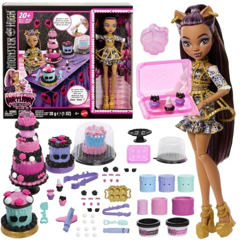 Mattel Lalka Monster High Straszysłodkie urodziny Kit Clawdeen Wolf ZA6709