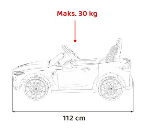 Pojazd, samochód BMW M4 Biały