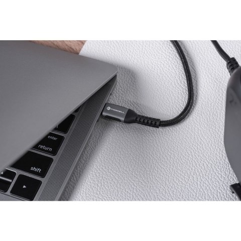 Kabel USB C do Lightning Forcell F-Energy PD 3A 27W Cafule 1,2 m C259 czarny