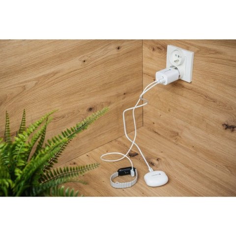 Kabel USB C do USB C Forcell F-Energy QC4.0 PD 5A 100W 1 m C339 biały