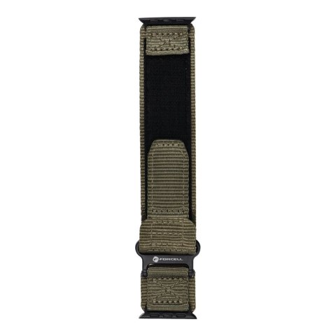 Pasek do Apple Watch Forcell F-Design FA05 rzep nylon 38 / 40 / 41 mm zielony