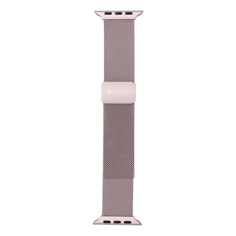 Pasek do Apple Watch Forcell F-Design FA14 magnetyczny stal 42 / 44 / 45 / 49 mm różowy