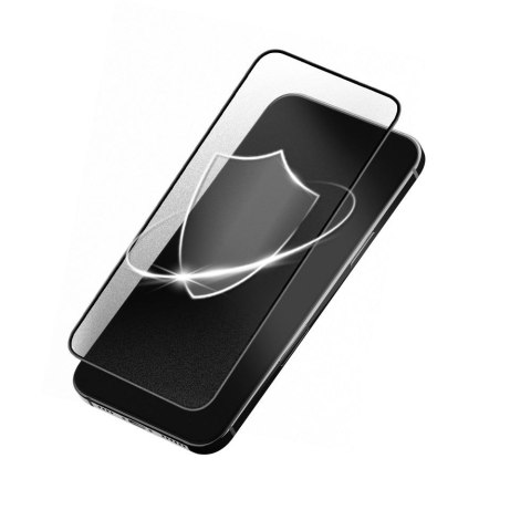 Szkło hartowane do iPhone 12 PRO MAX Forcell Matt Glass czarne