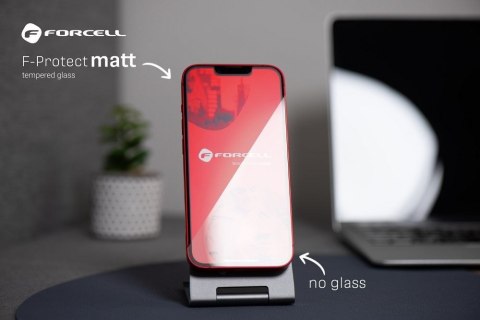 Szkło hartowane do iPhone 12 PRO MAX Forcell Matt Glass czarne