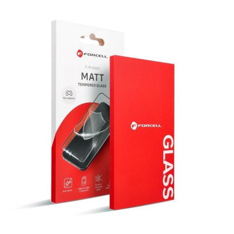 Szkło hartowane do iPhone 12 PRO MAX Forcell Matt Glass czarne