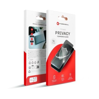 Szkło hartowane do iPhone 13 PRO / 14 Forcell Privacy Glass czarne