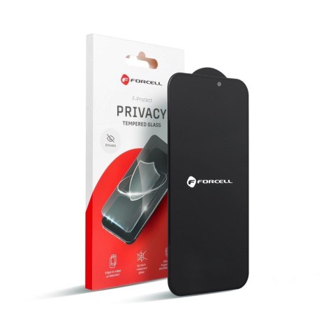 Szkło hartowane do iPhone 13 PRO / 14 Forcell Privacy Glass czarne