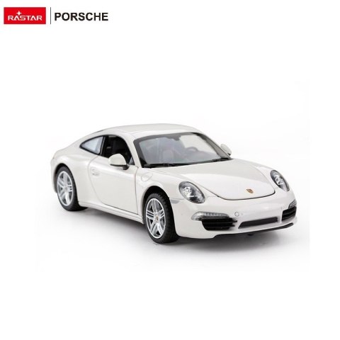 Autko Metalowe 1:24 Porsche 911 Biały RASTAR
