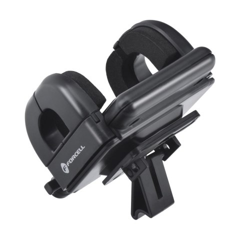 Uchwyt na telefon do samochodu uniwersalny Forcell F-Grip Regular 27 cm do szyby / deski / kratki czarny