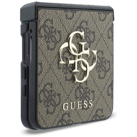 GUESS futerał do SAMSUNG GALAXY Z FLIP 8 (4G Big Logo) brązowy