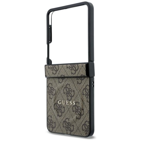 GUESS futerał do SAMSUNG GALAXY Z FLIP 8 kompatybilny z MagSafe (4G Classic) brązowy