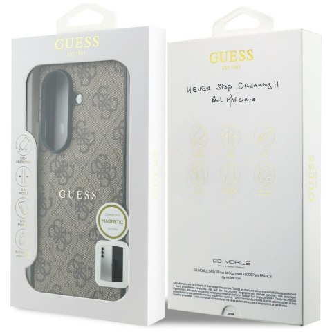 GUESS futerał do SAMSUNG GALAXY Z FOLD 8 ULTRA kompatybilny z MagSafe (4G Classic) brązowy