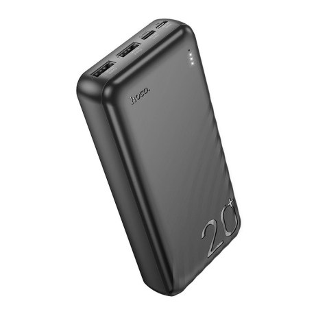 HOCO powerbank 20000 mAh 2A J123A czarny