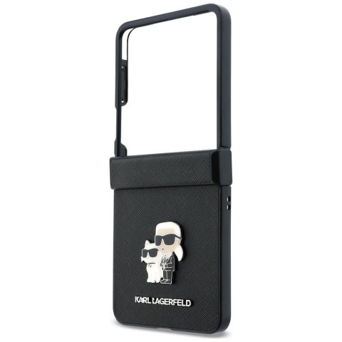 KARL LAGERFELD futerał do SAMSUNG GALAXY Z FLIP 8 (Karl&Choupette Saffiano Pins) czarny