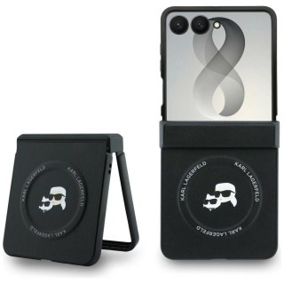KARL LAGERFELD futerał do SAMSUNG GALAXY Z FLIP 8 kompatybilny z MagSafe (Karl&Choupette Saffiano Pins) czarny