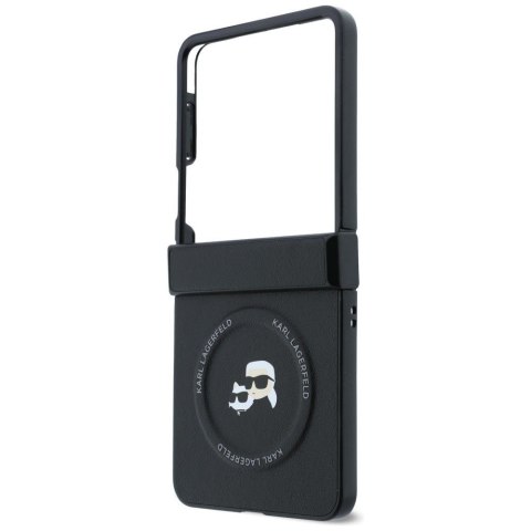 KARL LAGERFELD futerał do SAMSUNG GALAXY Z FLIP 8 kompatybilny z MagSafe (Karl&Choupette Saffiano Pins) czarny