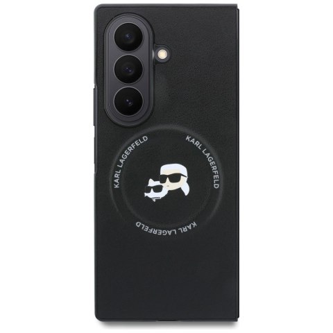 KARL LAGERFELD futerał do SAMSUNG GALAXY Z FOLD 8 ULTRA kompatybilny z MagSafe (Karl&Choupette Saffiano Pins) czarny