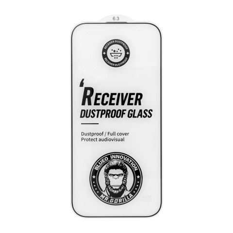 Szkło Hartowane 5D do iPhone 18 PRO MAX Mr. Monkey Glass (Large Arc Edge Strong Dustproof) czarne