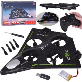 Zdalnie Sterowany Lekki Dron z Efektami LED i Akrobacjami 360° RC0751