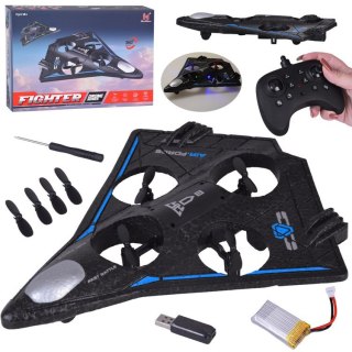 Zdalnie Sterowany Lekki Dron z Efektami LED i Akrobacjami 360° RC0751