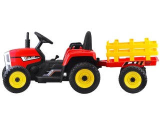 Traktor z przyczepą na akumulator + pilot PA0242