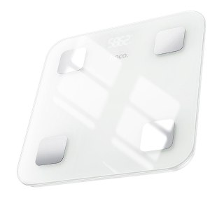 Waga łazienkowa Hoco Bluetooth HI21 biała
